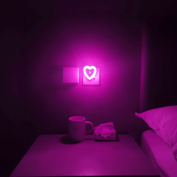 Misty Nighttime Bedside Sleep Night Light, Mood Light For Intimate Moments, Smart Light-Controlled Bedroom Atmosphere_maomaolike.com