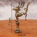 Brass Sanxingdui Cultural And Creative Souvenirs Ancient Shu Blessing Official Travel Small Gifts Metal Crafts Ornaments Wholesale_maomaolike.com