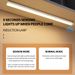 1-4Pcs Rechargeable PIR Motion Sensor LED Bar Lights Human Infared Induction Night Portable Cabinet Light 10/20/30/50cm_maomaolike.com