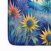 Eryngium In Color Memory Foam Kitchen Mat Machine Washable Anti-Fatigue Mat Cushion Comfort Bath Mat Or Kitchen Rug_maomaolike.com