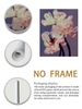 Fluid Oil Brushstrokes, Surreal Floral Motifs, Oil Painting Prints, Decorative Artworks, Living Room Sofa Backdrop Art, Art Exhibition Pieces_maomaolike.com