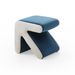 Modern Creative Upholstered Velvet Sofa Stool Kids Stool Shoe Bench Footrest Footstool Multifaceted Stool Ottoman Coffee Table Arrow Design Handicraft Decoration For Living Room Bedroom,BL/BE_maomaolike.com