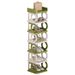 Simple Multi-tiered Shoe Cabinet, Compact Home Shoe Rack For The Entryway, Space-saving Shoe Organizer_maomaolike.com