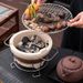 Portable Outdoor Camping Barbecue Grill Indoor Desktop Charcoal Stove Carbon Stove Clay Stove Pottery Tea Stove_maomaolike.com