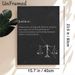 Justice Themed Painting Poster, Minimalist Black & White Typographic Poster With Scale Graphic, Conveys Fairness And Integrity Values, Ideal For Law_maomaolike.com