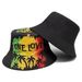 Unisex ONE LOVE letter coconut print Fisherman hat Personalized sun protection hat Outdoor sports visor_maomaolike.com