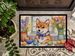 Decorating Easter Shiba Inu Doormat Front Door Mat Indoor Outdoor Rugs For Entryway, Non Slip Washable Low Pile, 24H X 36W_maomaolike.com