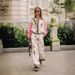 Women's clothing casual fashion all-match linen printed macaron long-sleeved suit_maomaolike.com