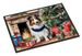 Sheltie Cozy Christmas Doormat Front Door Mat Indoor Outdoor Rugs For Entryway, Non Slip Washable Low Pile, 24H X 36W_maomaolike.com