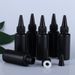 10Pcs Empty Plastic Soft Bottle Black HDPE Cylinder With Twist Pointed Top Lightproof Glue Bottles For UV Resin, Glue,_maomaolike.com
