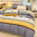 Manufacturer New Product All-Cotton Milk Velvet Twill Printed Bed Sheet Pillowcase Pure Cotton Four-Piece Set Duvet Cover Wholesal_maomaolike.com