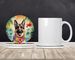 German Shepherd Luau Large Sandstone Coasters Pack Of 4 Absorbent Round Coasters Decor Gifts For Men Or Women, 4 In, Multicolor_maomaolike.com
