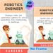 Robotics Engineer Career Painting Poster, Bright Cartoon-style Poster, Informative Design Explaining Robotics Engineering Roles, Ideal For Office And_maomaolike.com