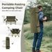 Oversized Camping Chair Folding Loveseat Camping Couch With Cup Holders & Thick Padding_maomaolike.com