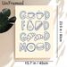 Good Food Good Mood Themed Painting Poster, Minimalist Hand-drawn Breakfast Foods Poster, Warm Food-themed Decor Ideal For Kitchen And Dining Area_maomaolike.com