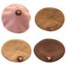 Hot Sale Lovely Wool Beret Cute Bear/Mushroom Painter All-match Solid Color Octagonal Hat for Halloween Christmas New Year_maomaolike.com