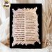 Religious Prayer Painting Poster, Vintage Scroll-edge Dual-language Text Poster, Peaceful Spiritual Message Ideal For Home Or Quiet Spiritual Space_maomaolike.com