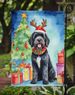 Portuguese Water Dog Christmas Reindeer Garden Flag Mailbox Flag Decorative Yard Flag Banner Outside Patio Artwork Yard Flower Beds, Garden Size, Multicolor_maomaolike.com
