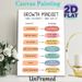 Growth Mindset Painting Poster, Soft-colored Motivational Comparative Text Poster, Fosters Positive Thinking, Ideal For Office, Study Room And_maomaolike.com