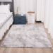 Silk Rectangular Modern Simple Living Room Bedroom Rug Long Wool PV Fleece Carpet Machine Washable Cross-Border Supply_maomaolike.com