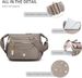 Stylish Shoulder Bag PU Leather Trendy Crossbody Bag Solid Color Tote Bag With Adjustable Guitar Strap Cell Phone_maomaolike.com