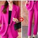 Women's Clothing Design Sense Small Suit Jacket Back Split Top Long Sleeve_maomaolike.com