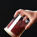 Tea Canister Sealed Container Grain Storage Jar Transparent Glass Bottle Set_maomaolike.com