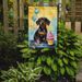 Dachshund Happy Birthday Garden Flag Mailbox Flag Decorative Yard Flag Banner Outside Patio Artwork Yard Flower Beds, Garden Size, Multicolor_maomaolike.com