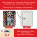 Bearded Collie Christmas Porcelain Ornament Christmas Tree Hanging Decorations For Home Christmas Holiday, Rectangle, Gift, Multicolor_maomaolike.com