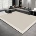 Living Room Rug Large Size Gorgeous Gold Frame Design Bedroom Rug Plush Thickened Machine Washable Thickened Underlay Interior Decorative Rug_maomaolike.com