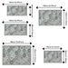 Small, Washable, Non-slip Rugs Suitable For Entryways, Kitchens, Laundry Rooms, Beside The Bed In Bedrooms, And Living Rooms. Machine-washable Rugs._maomaolike.com