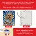 Norwich Terrier My Angel Porcelain Ornament Christmas Tree Hanging Decorations For Home Christmas Holiday, Rectangle, Gift, Multicolor_maomaolike.com