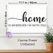 Home Quote Painting Poster, Minimalist Typographic Poster, Warm Heartfelt Message Ideal For Living Room, Bedroom And Cozy Home Spaces_maomaolike.com