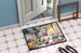 White Poodle The Chef Doormat Front Door Mat Indoor Outdoor Rugs For Entryway, Non Slip Washable Low Pile, 24H X 36W_maomaolike.com