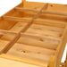 8 Pockets Horticulture Raised Garden Bed Elevated Wood Planter Box Stand With Foldable Side Table And Storage Shelf For Herb/Vegetables/Flowers_maomaolike.com