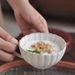 Petals Flower Pattern Coffee Cup And Saucer Set - Kiln-Changed Ceramic Underglazed Afternoon Tea Set_maomaolike.com