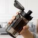 550ML Space-Themed Water Bottle With Anti-Slip Lid & Handle - Durable Plastic, Leak-Proof Design For Outdoor Sports,_maomaolike.com