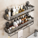 Suction Cup Storage Rack Wall-Mounted No-Drill Toilet Washstand Bathroom Organizer Shelf_maomaolike.com
