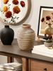 1pc Wabi-sabi Style Design Ceramic Refillable Water Flower Arrangement Vase Small Size Suitable For A Variety Of Scenes Ornament Decoration Vase_maomaolike.com