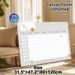 Minimalist Class Schedule Painting Poster, Soft-toned Blank Weekly Class Schedule With Cute Smiley Accents Poster, Assists In Organizing Daily Classes_maomaolike.com