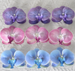 Premium Butterfly Orchid Head Artificial Flower Accessories DIY Handmade Wedding Decoration Petal Hair Clip Headwear_maomaolike.com