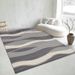 Living Room Rug Large Size Gorgeous Gold Frame Design Bedroom Rug Plush Thickened Machine Washable Thickened Underlay Interior Decorative Rug_maomaolike.com