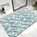 Bathroom Mat Toilet Mat Shower Mat Entrance Rug Absorbent Non-Slip Mat Soft Quick-Dry Machine Washable_maomaolike.com