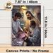 Jesus With Surgeons Religious Painting Poster, Warm-toned Realistic Surgical Scene Poster, Provides Spiritual Comfort, Ideal For Clinic, Hospital Or_maomaolike.com