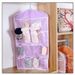 Ready Stock 16 Grid Hanging Closet Organizer Bag, Wardrobe Classification Storage Pouch For Socks, Underwear & Intimate Garments Bedroom Sorting
_maomaolike.com