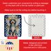 Bernedoodle My Angel Porcelain Ornament Christmas Tree Hanging Decorations For Home Christmas Holiday, Rectangle, Gift, Multicolor_maomaolike.com