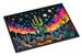 Queen Of The Night Cactus In Color Doormat Front Door Mat Indoor Outdoor Rugs For Entryway, Non Slip Washable Low Pile, 24H X 36W_maomaolike.com