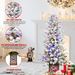 4ft PE/PVC Wire Tied Flocking Flash Basin Tree
Pine Cone *10_maomaolike.com