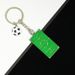 Unisex Metal alloy key chain Team souvenir Creative Gift Football field key chain pendant_maomaolike.com