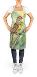 Alabama Yellowhammer Apron Cooking Kitchen Server Baking Crafts Gardening For Adult Women Men, Unisex, Large, Multicolor_maomaolike.com